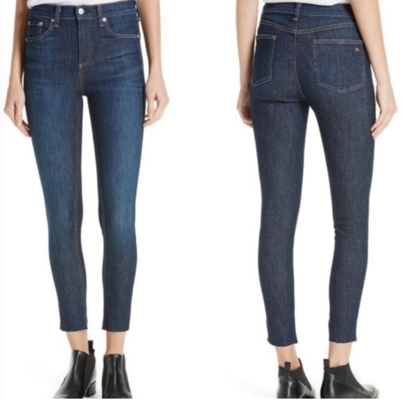 rag & bone Denim - Rag and Bone 10 inch High Rise Ankle Skinny Jeans Size 27